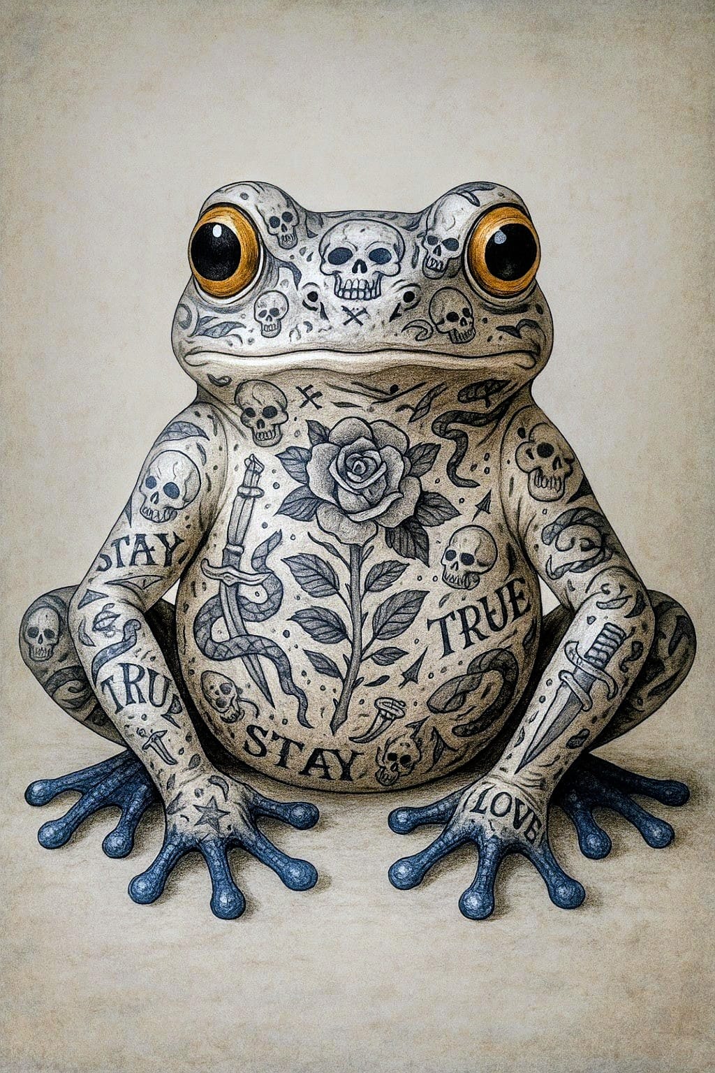 Heavy T - "Tattoo Toad"
